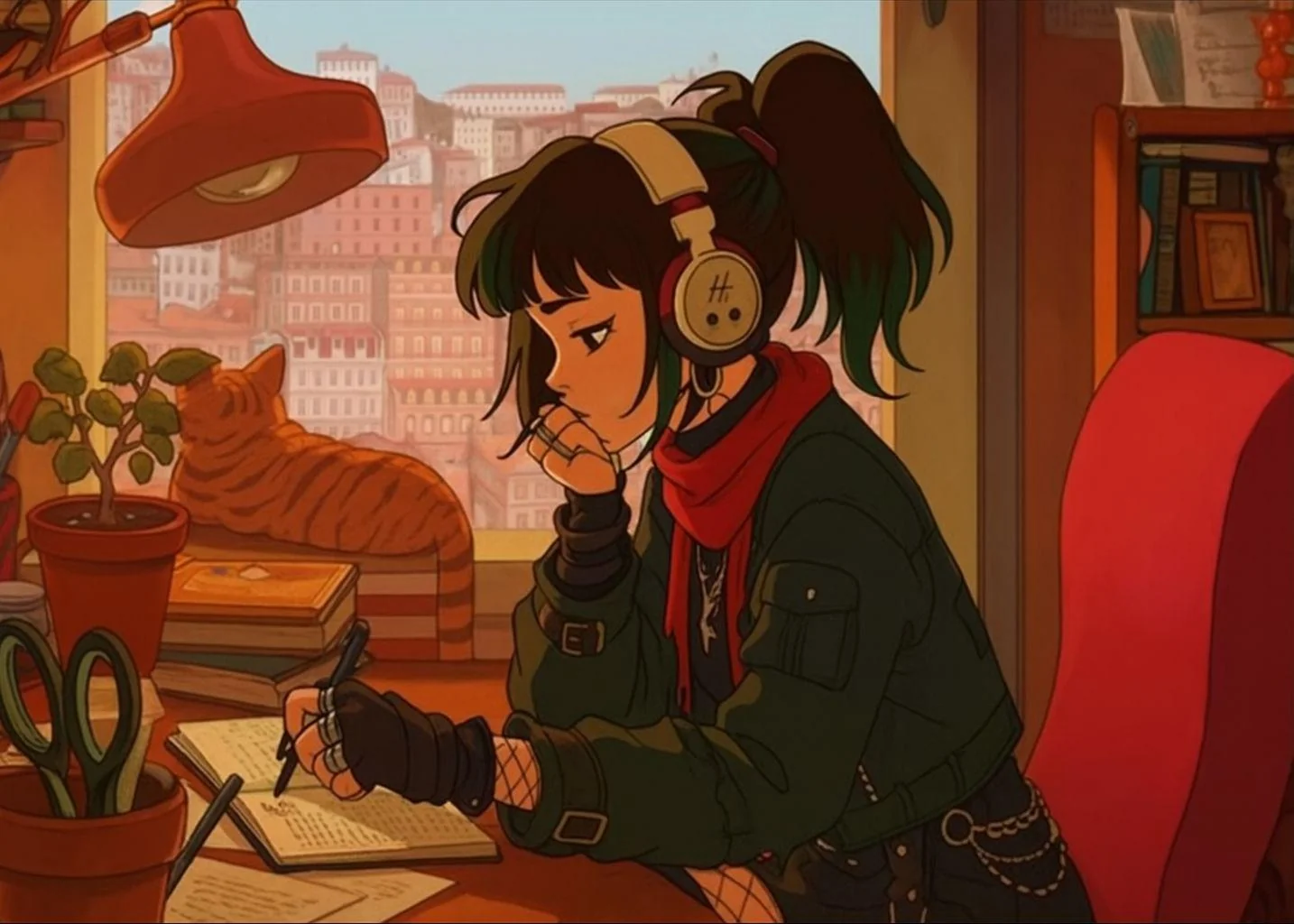 Goth lofi girl picture 1 of 1