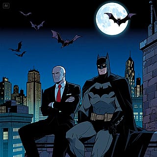 Can Batman and Agent 47 be best friends?'