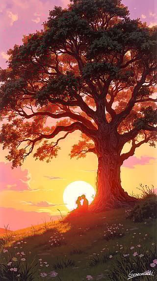 Forever Begins Beneath This Tree / Phone Wallpaper Archives'