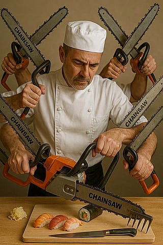 Chainsaw Zzzushi'