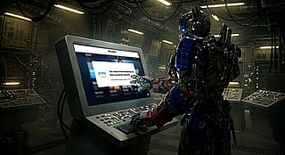 Optimus Prime gets himself an Amazon Prime membership.'