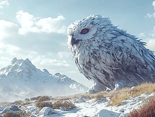 Little Snowy MechOwl 😝'