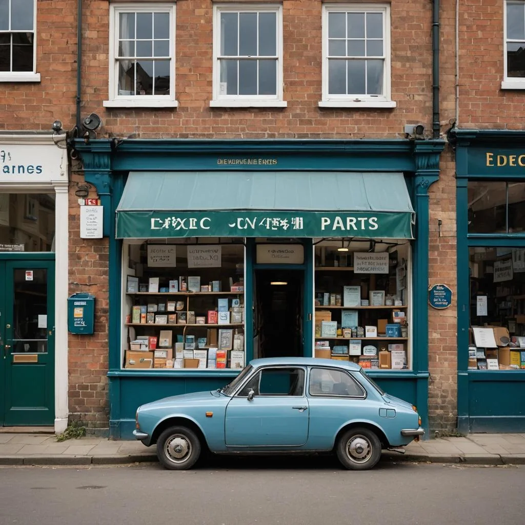 Old shops in Fenland Town. picture 5 of 5