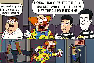 Custom AI Family Guy Cutaway Gags 9-12 [Galaxy AI]:'