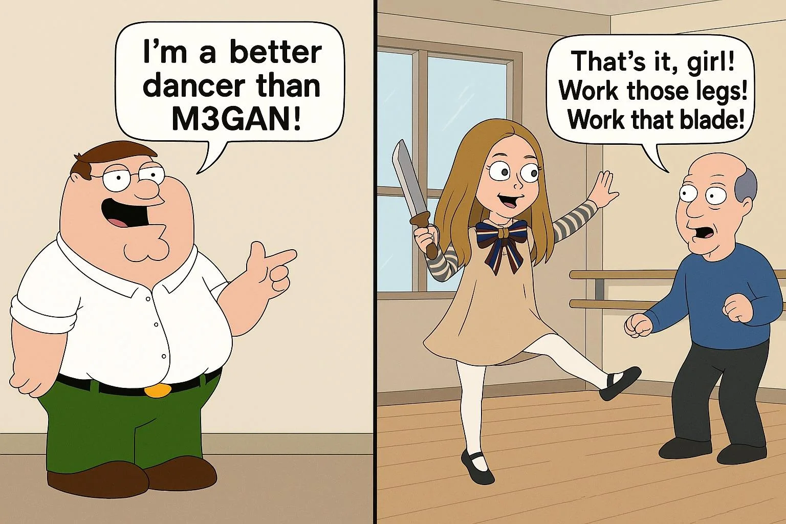 Custom AI Family Guy Cutaway Gags 9-12 [Galaxy AI]: picture 2 of 4