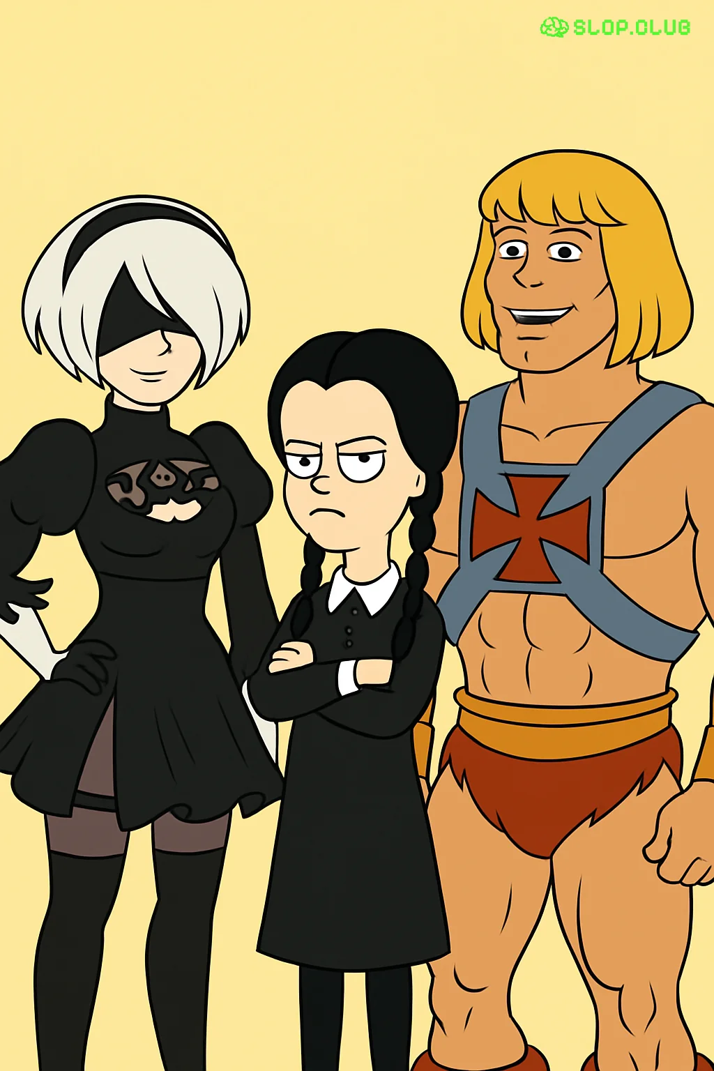 1990s sitcom x Anime collab picture 1 of 1