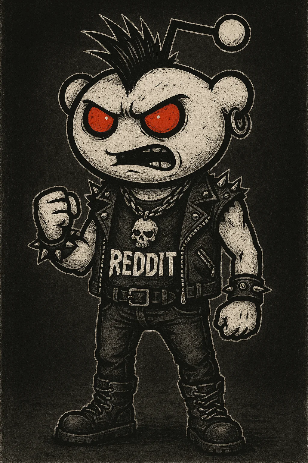 Snoo goes wild. picture 1 of 2