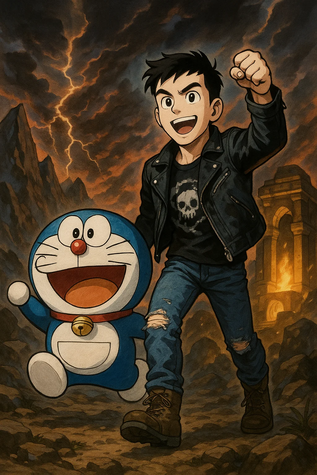 Today I learned that Ai is very good at generating Doraemon lol picture 1 of 2