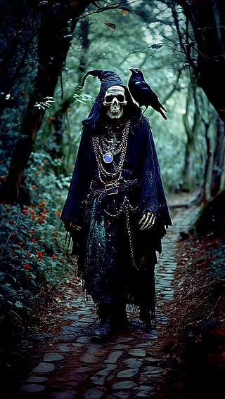A Wizard And A Skeleton'