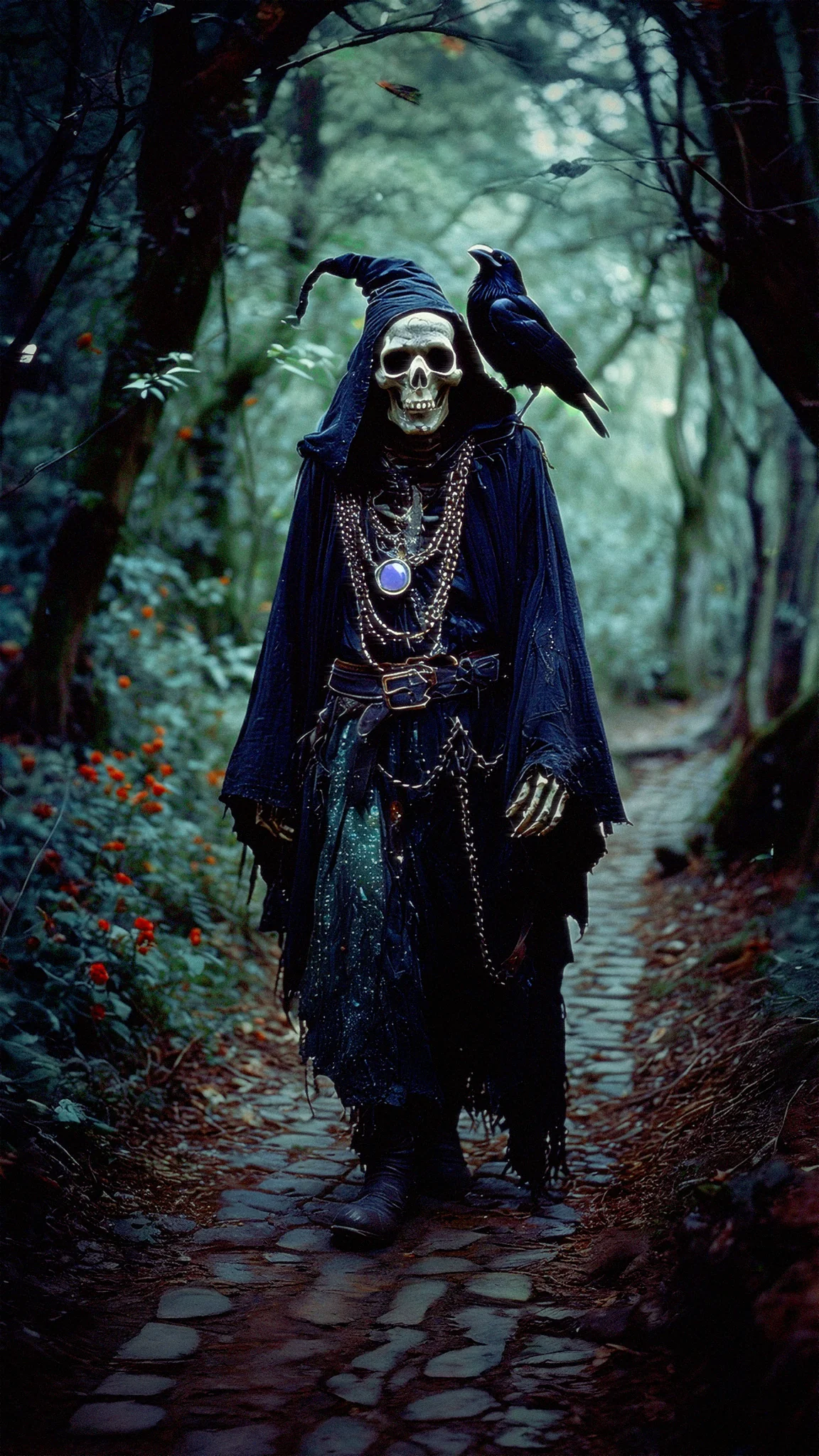 A Wizard And A Skeleton picture 1 of 2