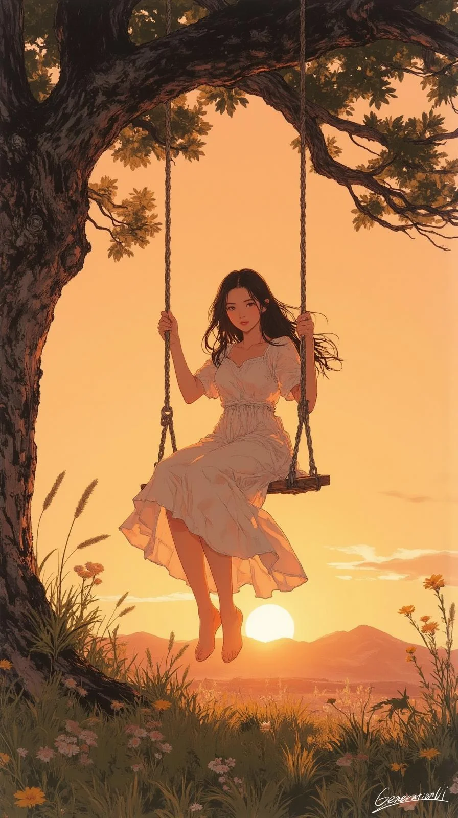 To You, Beneath the Sunset Swing / Phone Wallpaper Archives picture 1 of 3