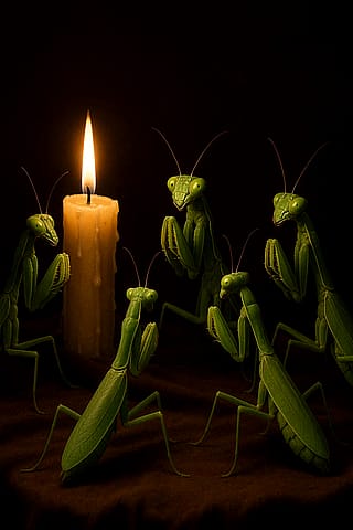Praying Mantis cult'