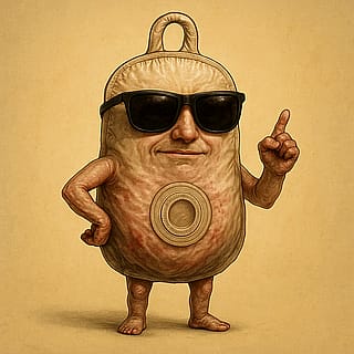 Cool-ostomy baggage.'