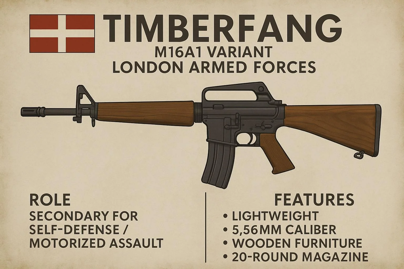 Surprisingly good gun design from AI picture 1 of 2
