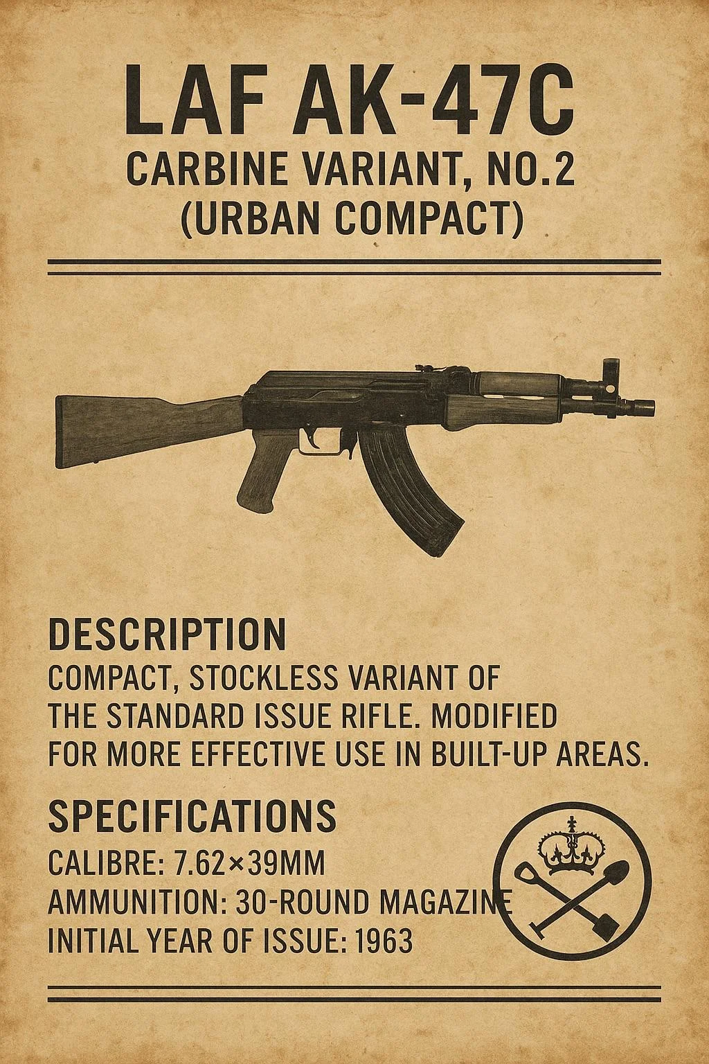 Surprisingly good gun design from AI picture 2 of 2