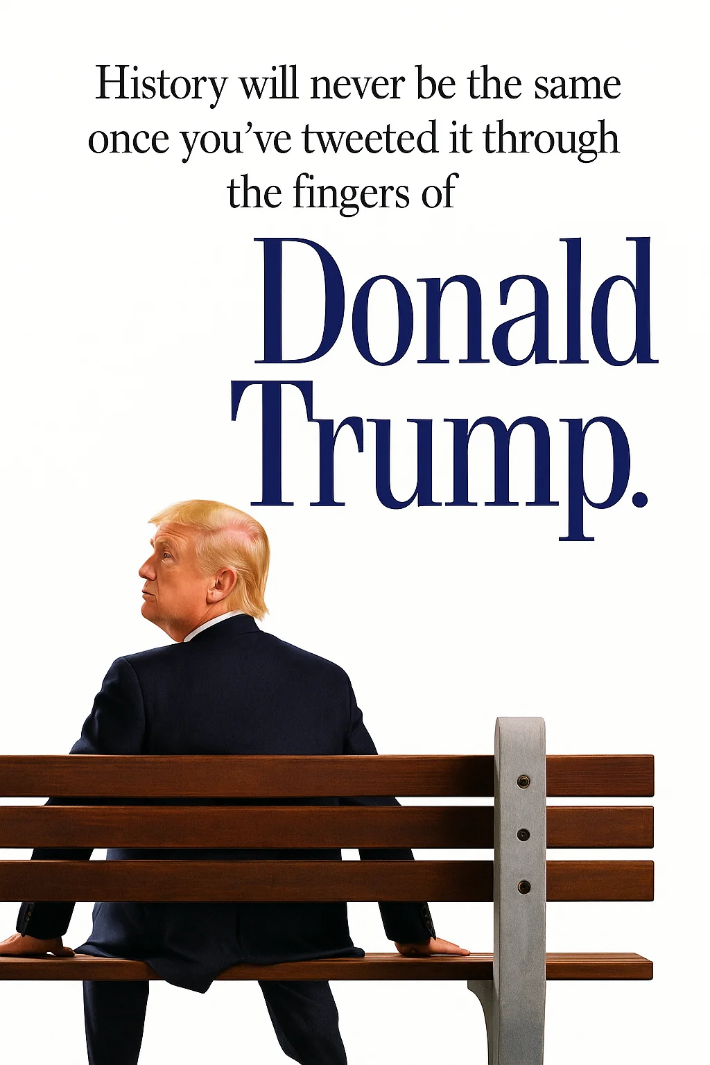 Donald Trump... life is like a box of gold leaf chocolates picture 1 of 1