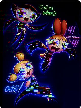 Glitchy Girls'