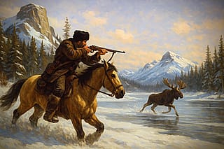 My in game character was the reference used to create this oil painting..'