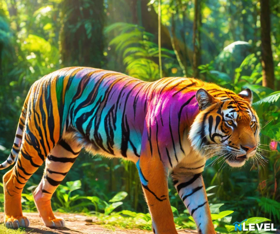 Rainbow tiger picture 1 of 1