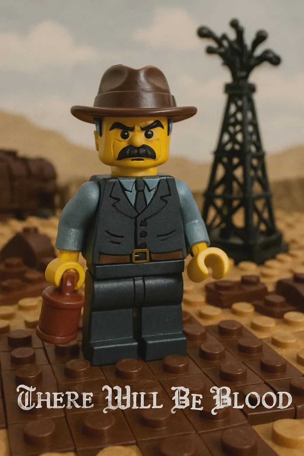 Daniel Plainview. There Will Be Blood. Lego version. picture 1 of 1