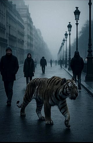 Tiger dark mood'