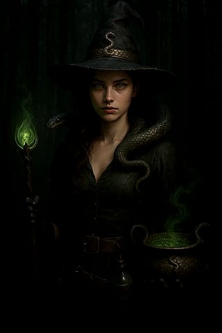 The Snake Witch Grows in Power'