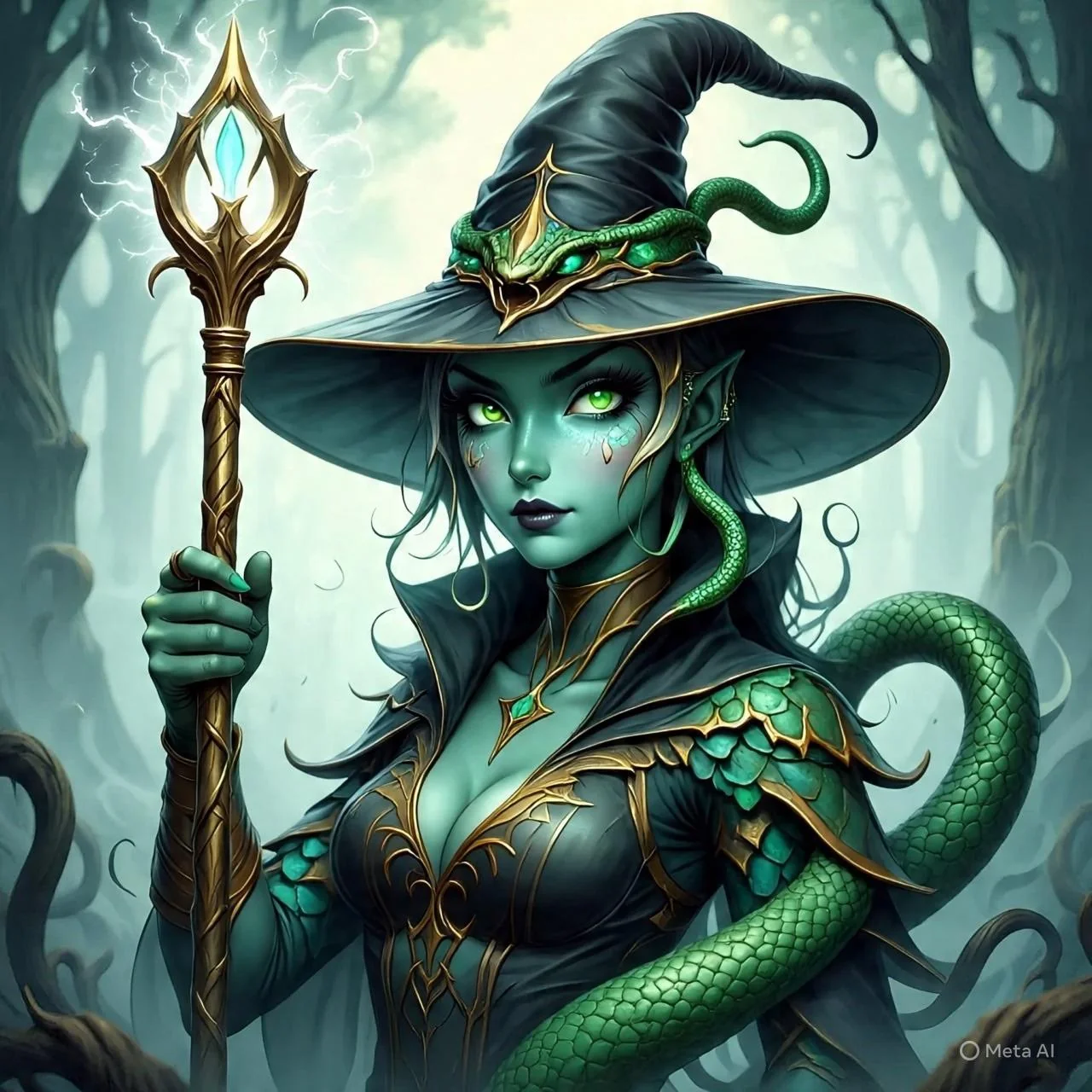 The Snake Witch Grows in Power picture 3 of 7