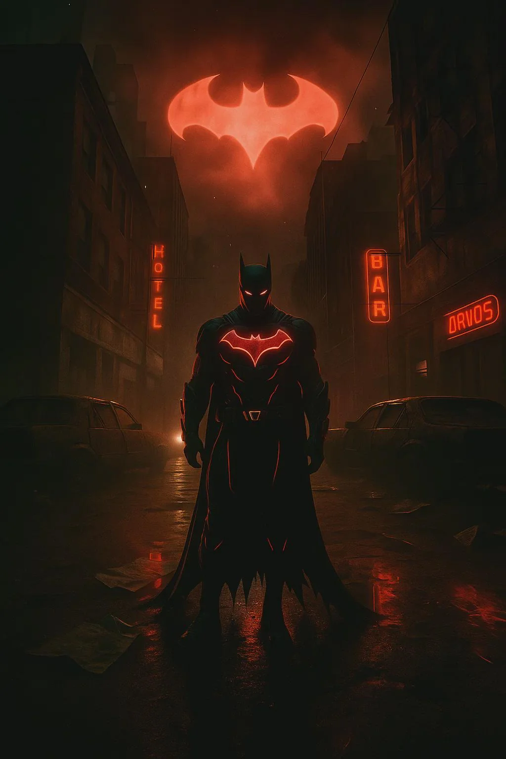 An image of Neon Batman picture 1 of 1
