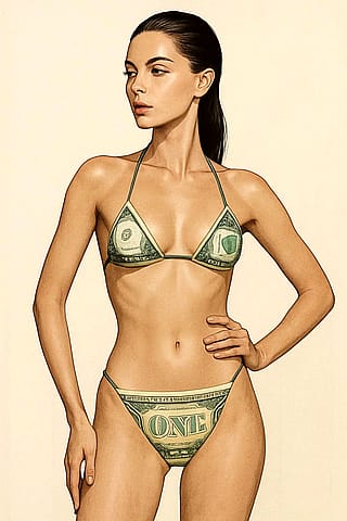 Made of Money: Bikini Edition 💵🔥'