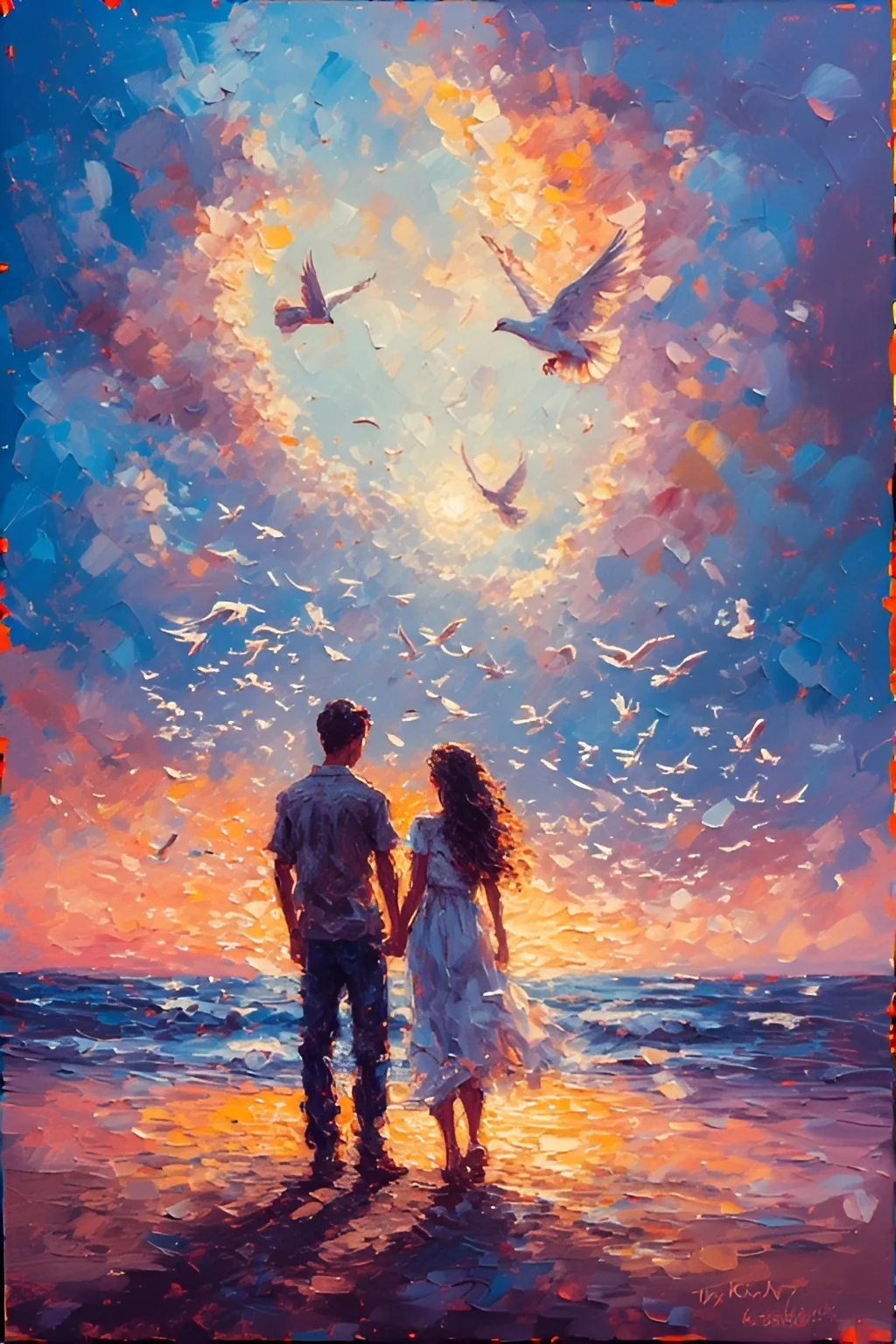 When your prompt is "paint my love" picture 3 of 5