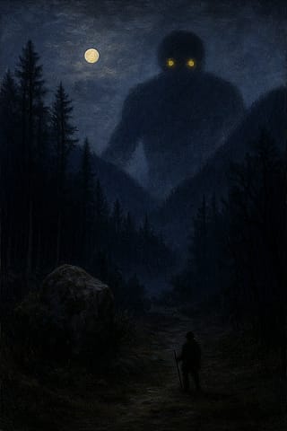 "Moonlit watcher"'