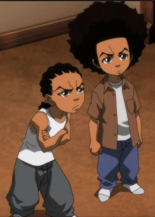 Huey and Riley from The Boondocks, photorealistic re-style picture 2 of 2