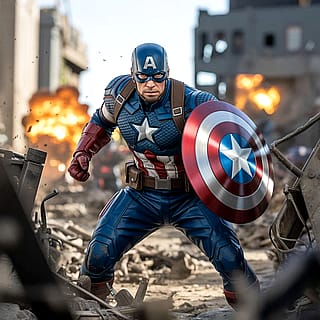 AIVENGERS 🦸‍♂🖤🔥 AI Generated Iconic Marvel Characters'