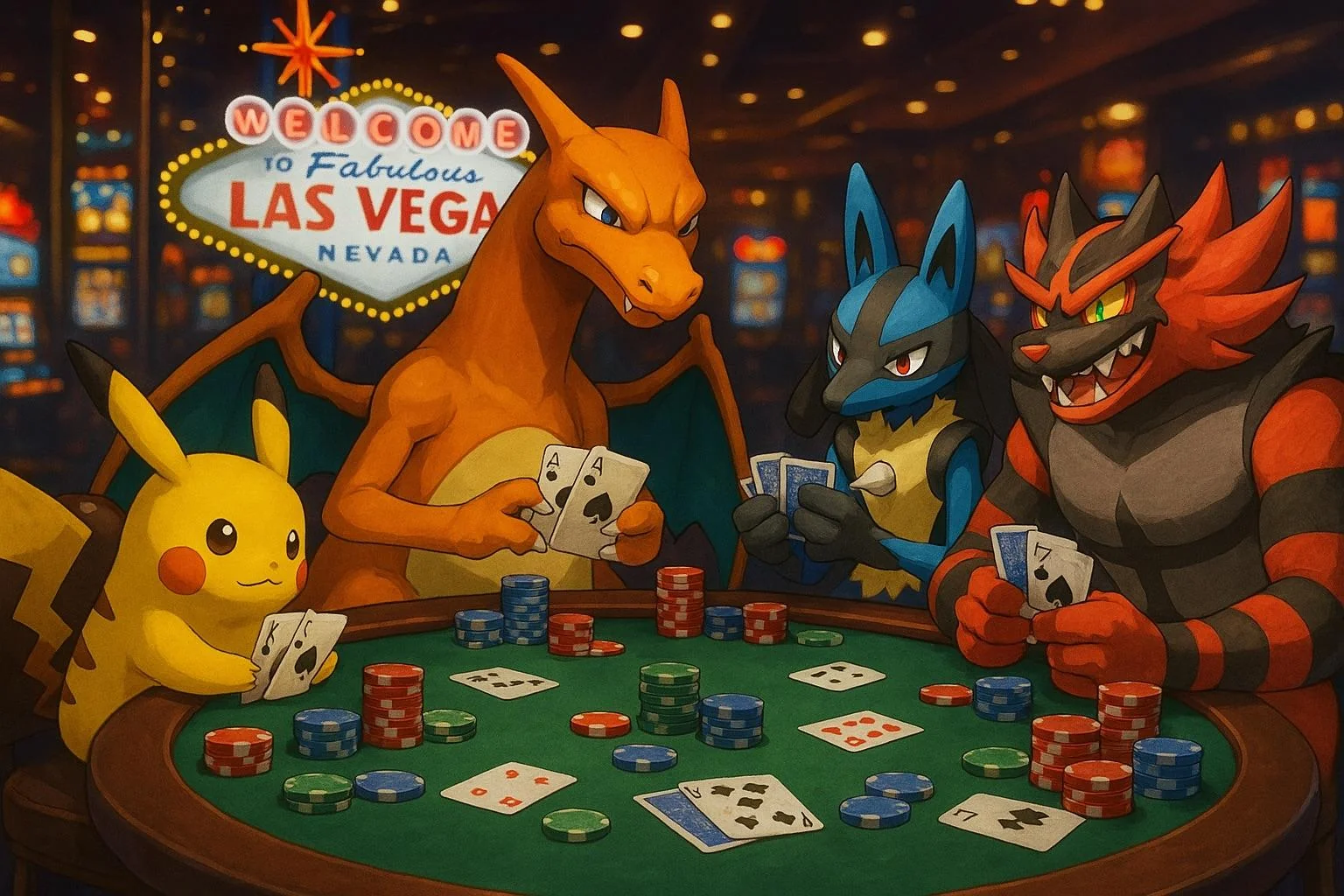 Some of my favorite characters go gambling! picture 4 of 4