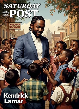“Rockwellian” Kendrick Lamar # 2'
