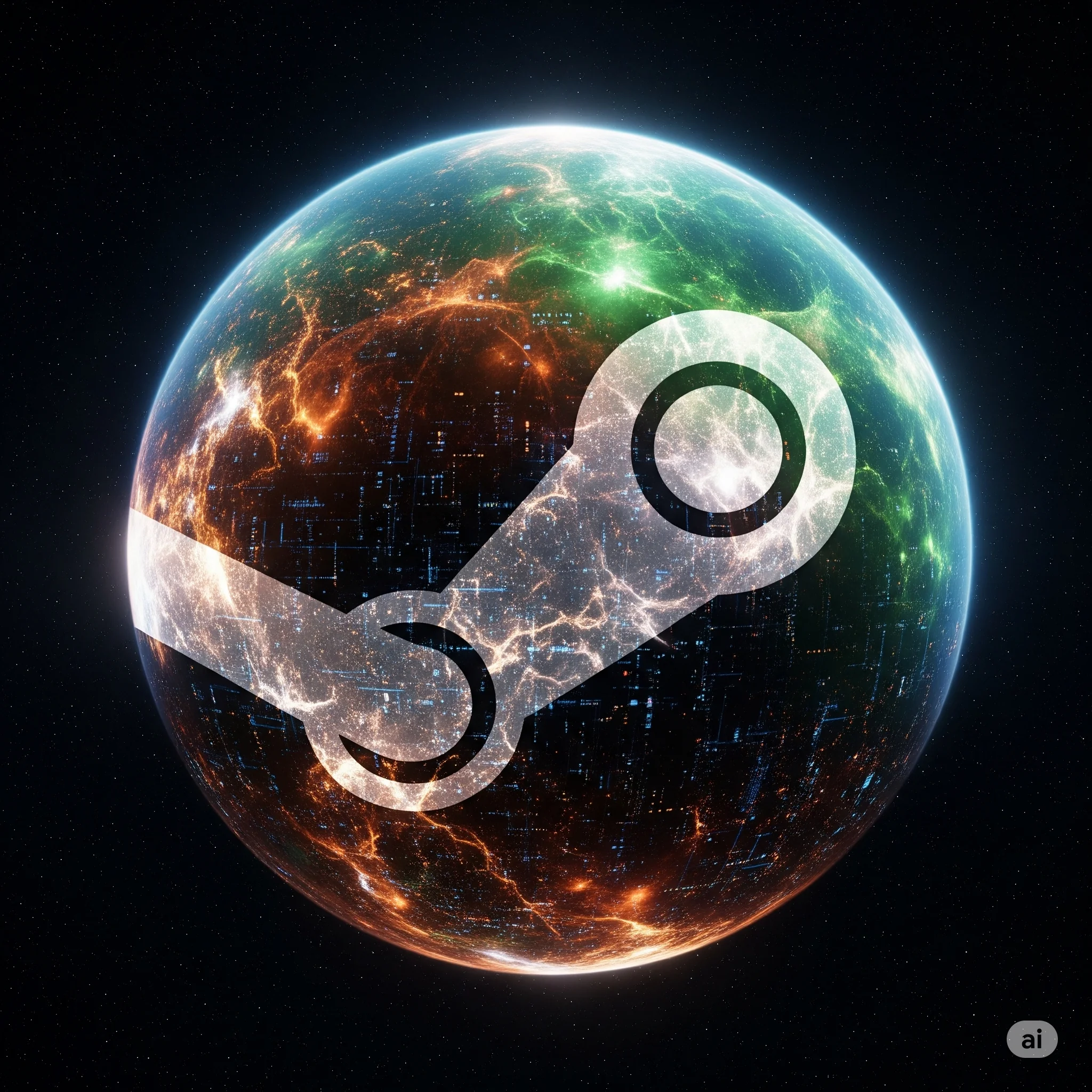 Planet Steam - Gemini AI picture 1 of 1