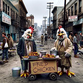 Los Pollos Hermanos had fallen on hard times...'