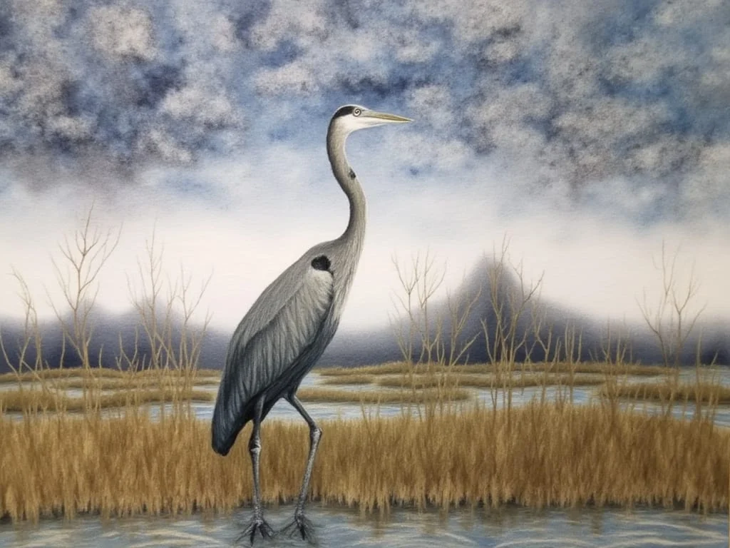 Great Blue Herons picture 2 of 3