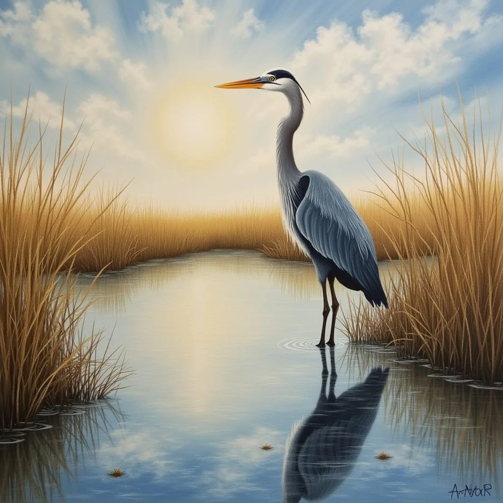 Great Blue Herons picture 3 of 3