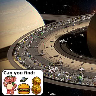Inspired by Where's Waldo'