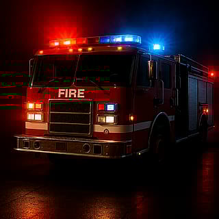 Fire truck'