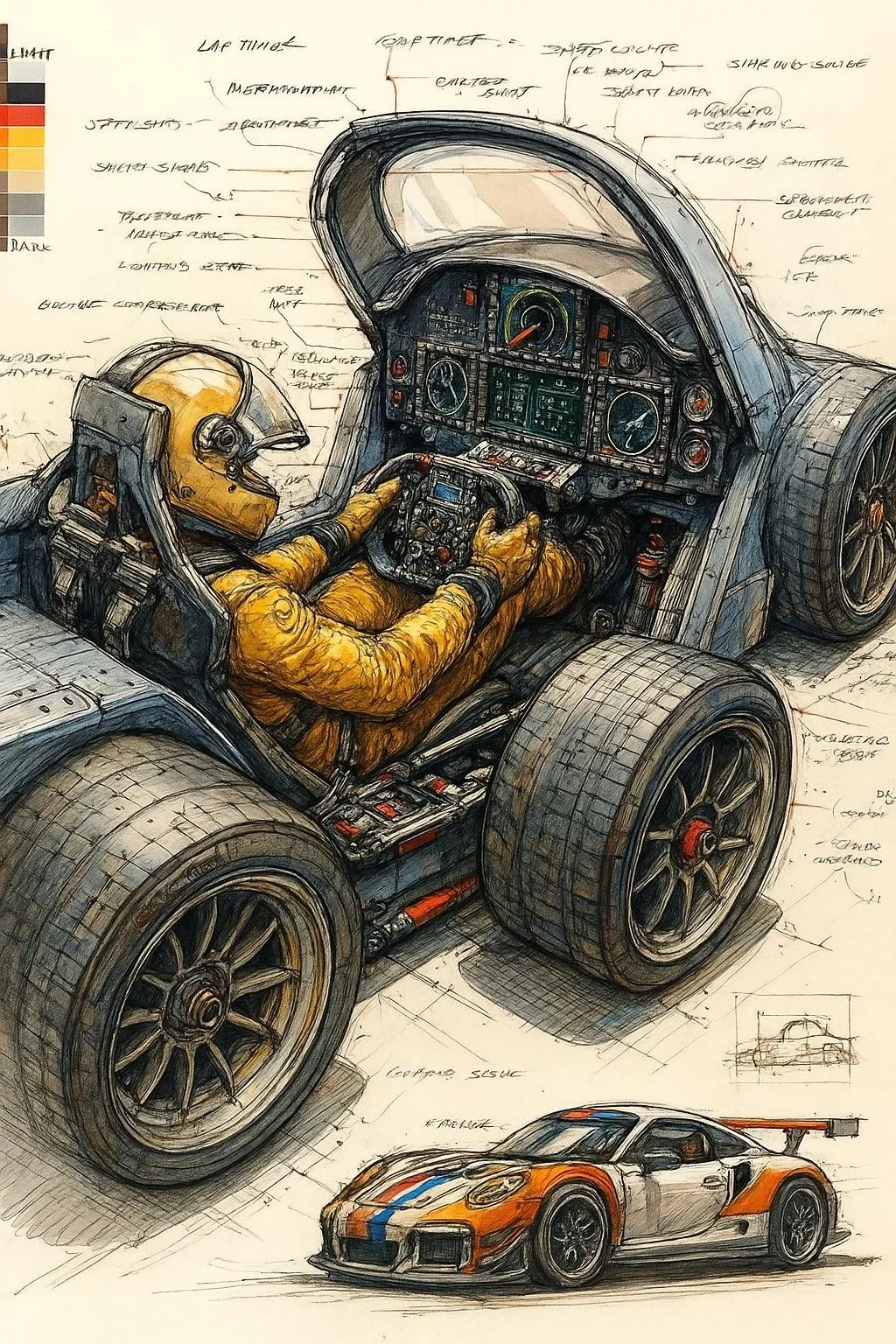 The words are gibberish but some of these cockpits are dope picture 2 of 14
