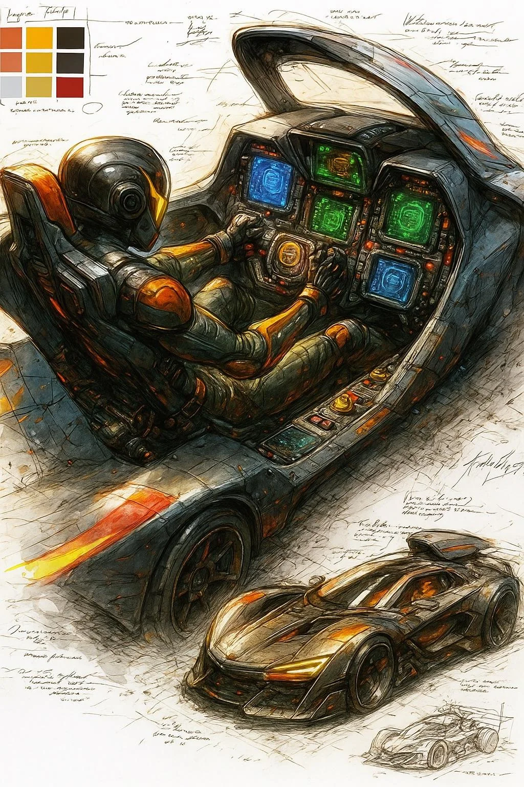 The words are gibberish but some of these cockpits are dope picture 4 of 14