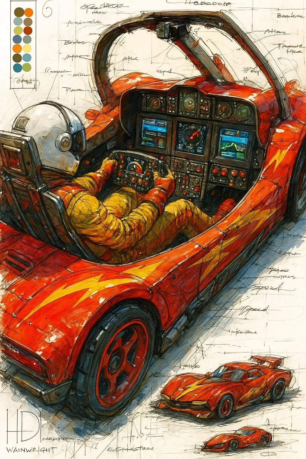 The words are gibberish but some of these cockpits are dope picture 6 of 14