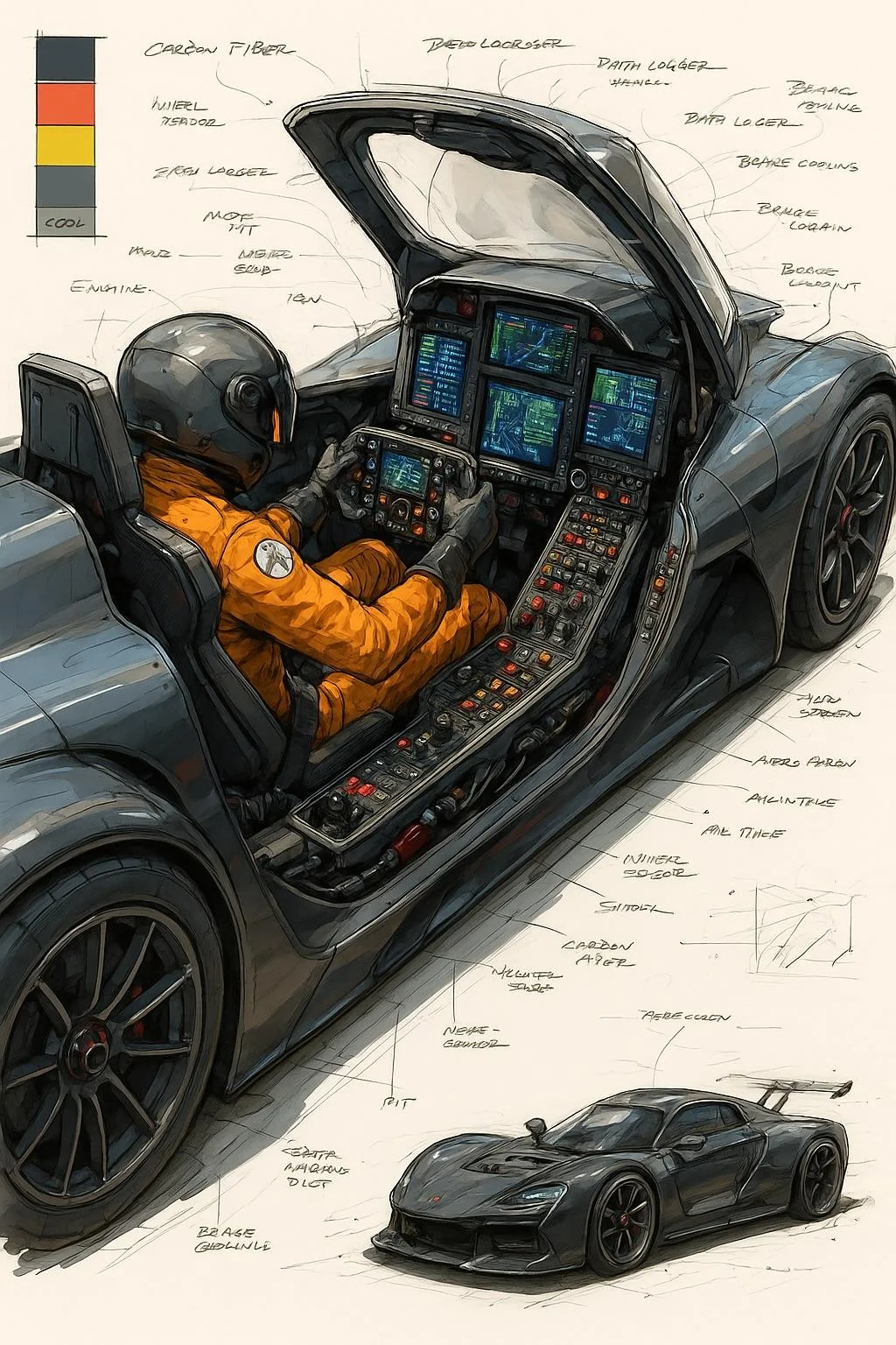 The words are gibberish but some of these cockpits are dope picture 11 of 14