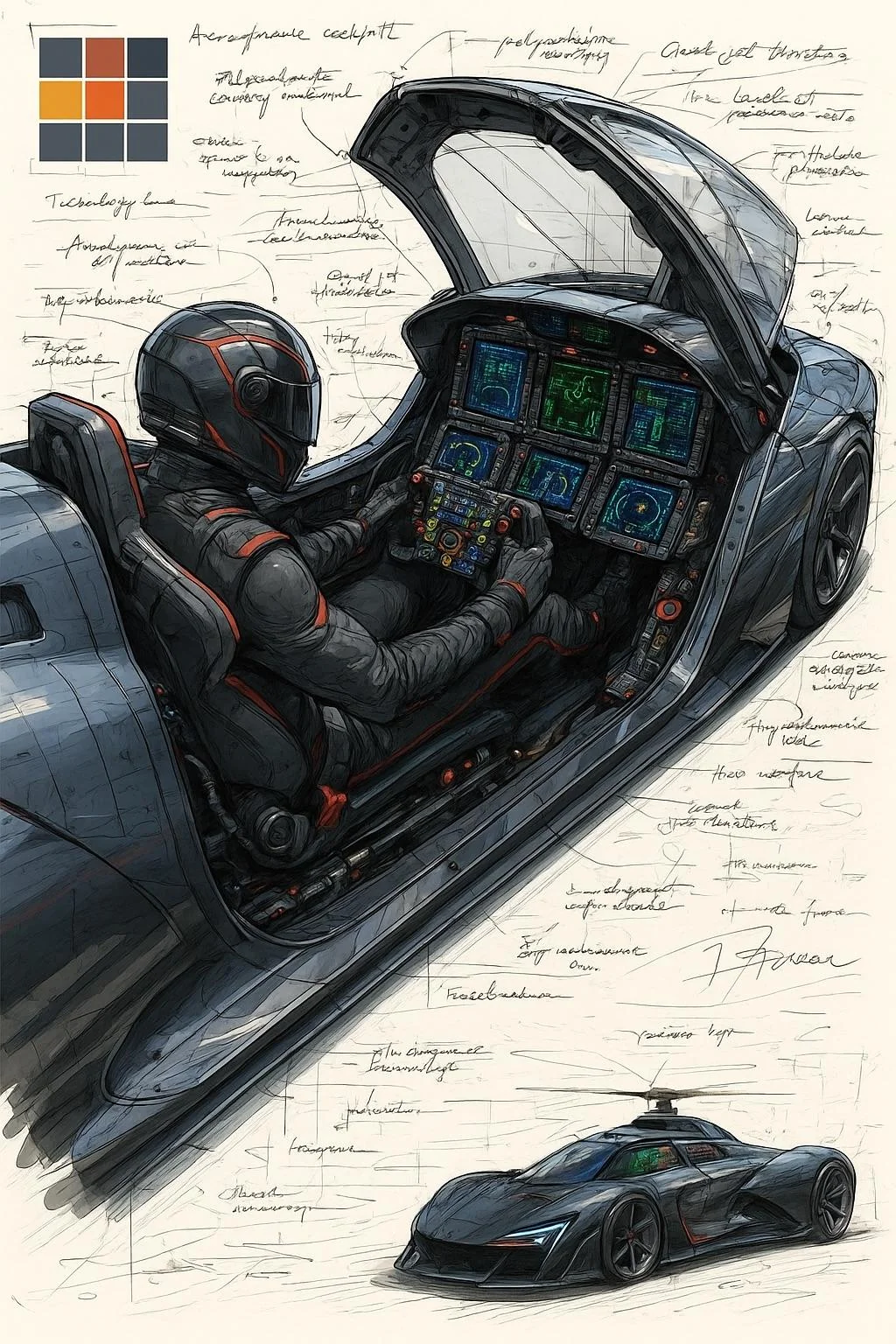 The words are gibberish but some of these cockpits are dope picture 13 of 14
