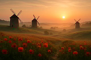 Poppy field'