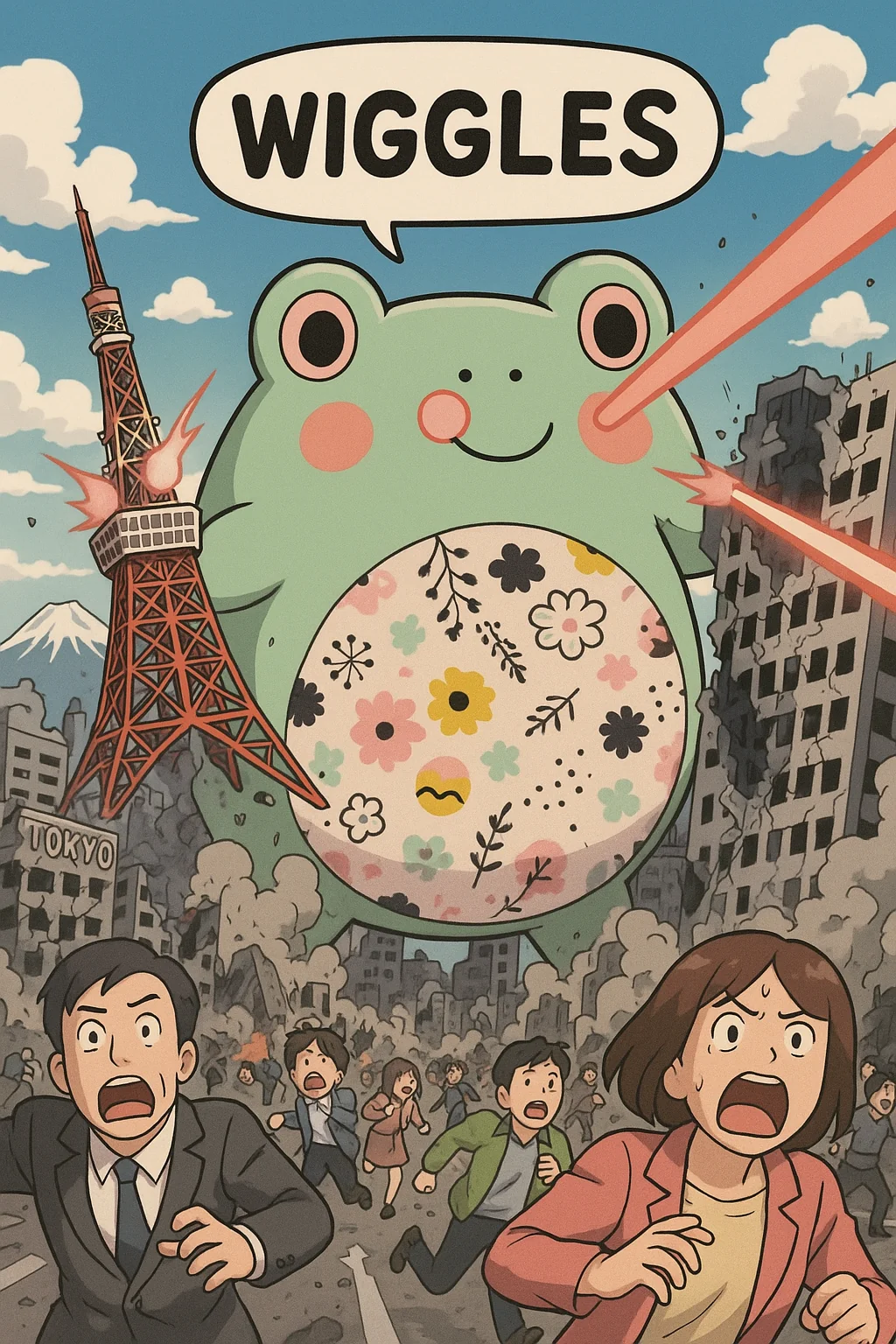 My sons squishmallows destroying cities picture 2 of 3