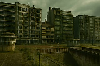 Post-apocalyptic setting for a real life place in Belgium'