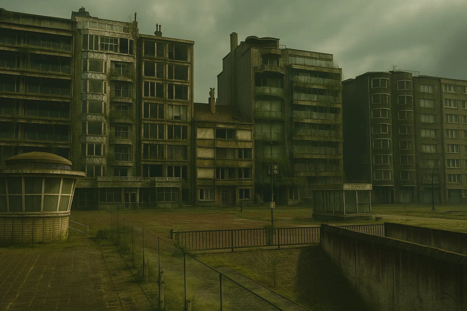 Post-apocalyptic setting for a real life place in Belgium picture 1 of 1
